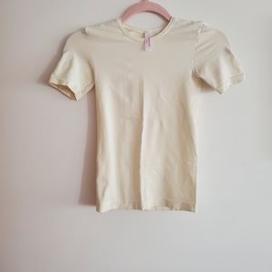 Minimal Commando Cream Tee